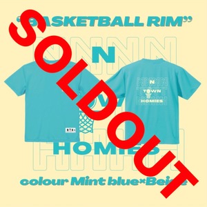 2021 SS “BASKETBALL RIM(DRY)”colour Mintblue×Beige