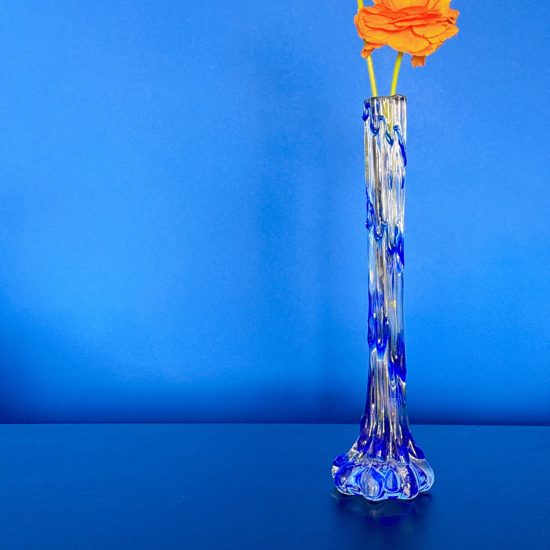 vintage single vase | cobaltblue87