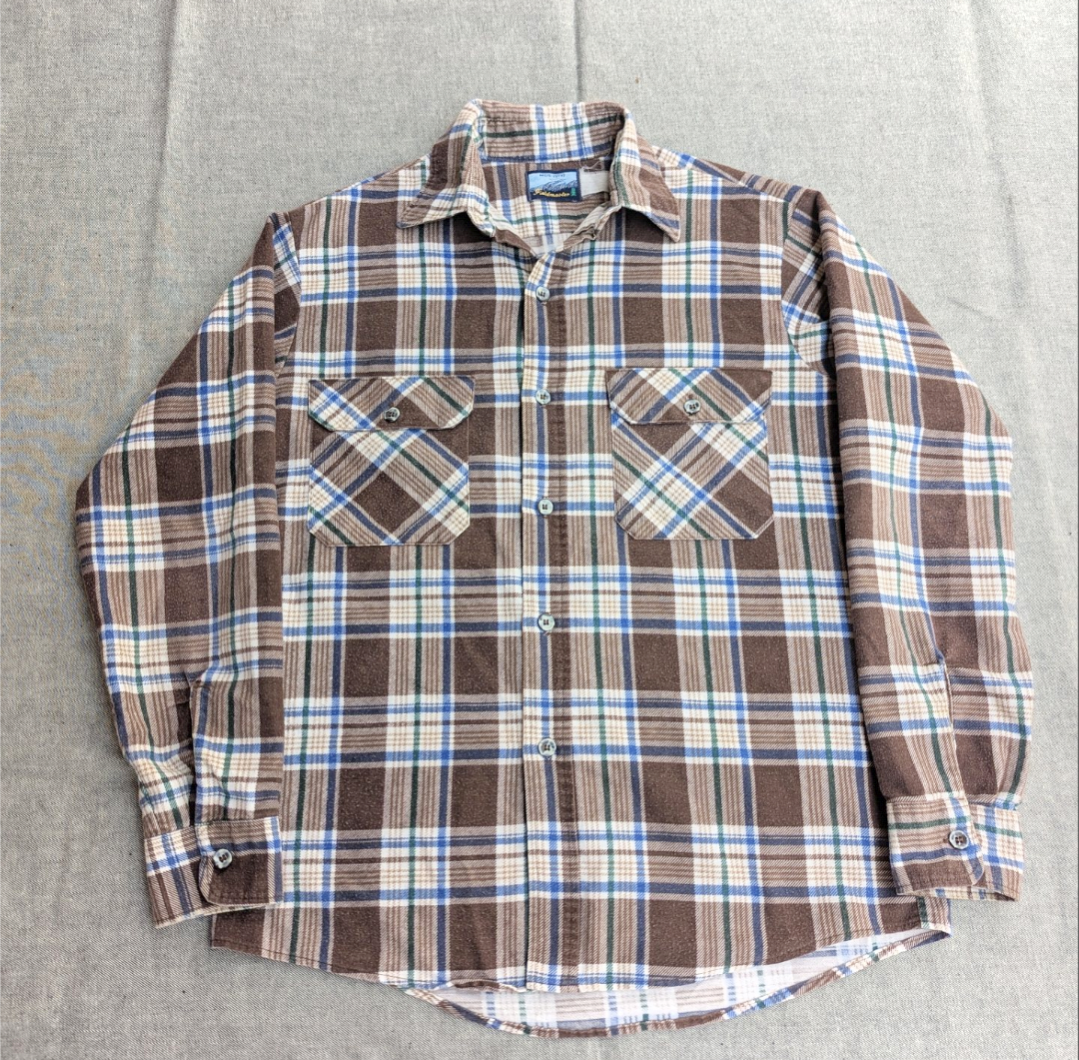 field master print flannel shirt 小岩店