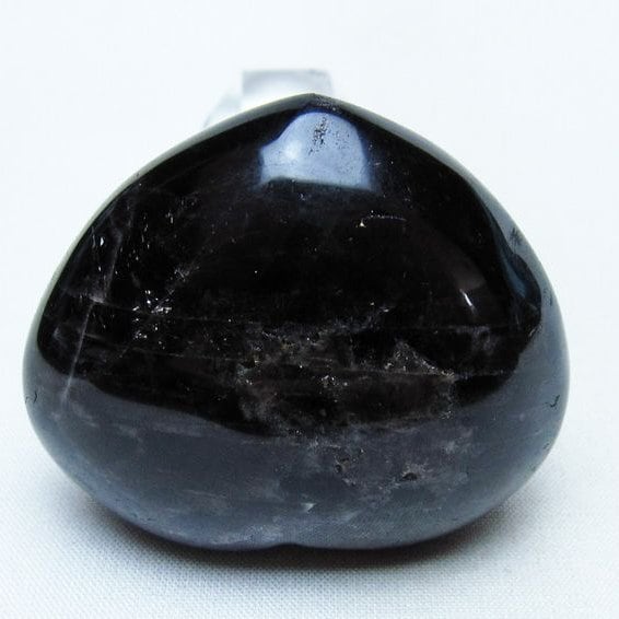 モリオン 置物 ハート 黒水晶 一点物 145-2079 | 天然石