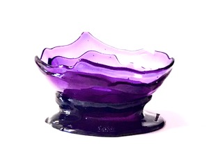 BIG COLLINA BASKET  Clear Purple  "Fish Design by Gaetano Pesce"  /  CORSI DESIGN