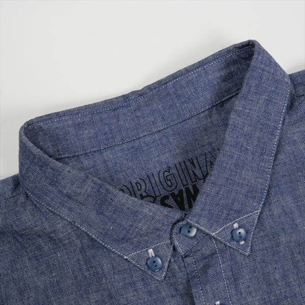 Size【L】 TENDERLOIN テンダーロイン WORK SHT B.D CHAMBRAY S/S BLUE