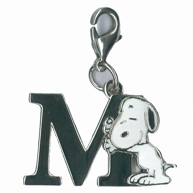チャムコレ スヌーピー イニシャル M Tbox Chara