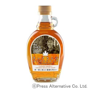 【第3世界ショップ】リックさんのメープルシロップ 330g（250ml）