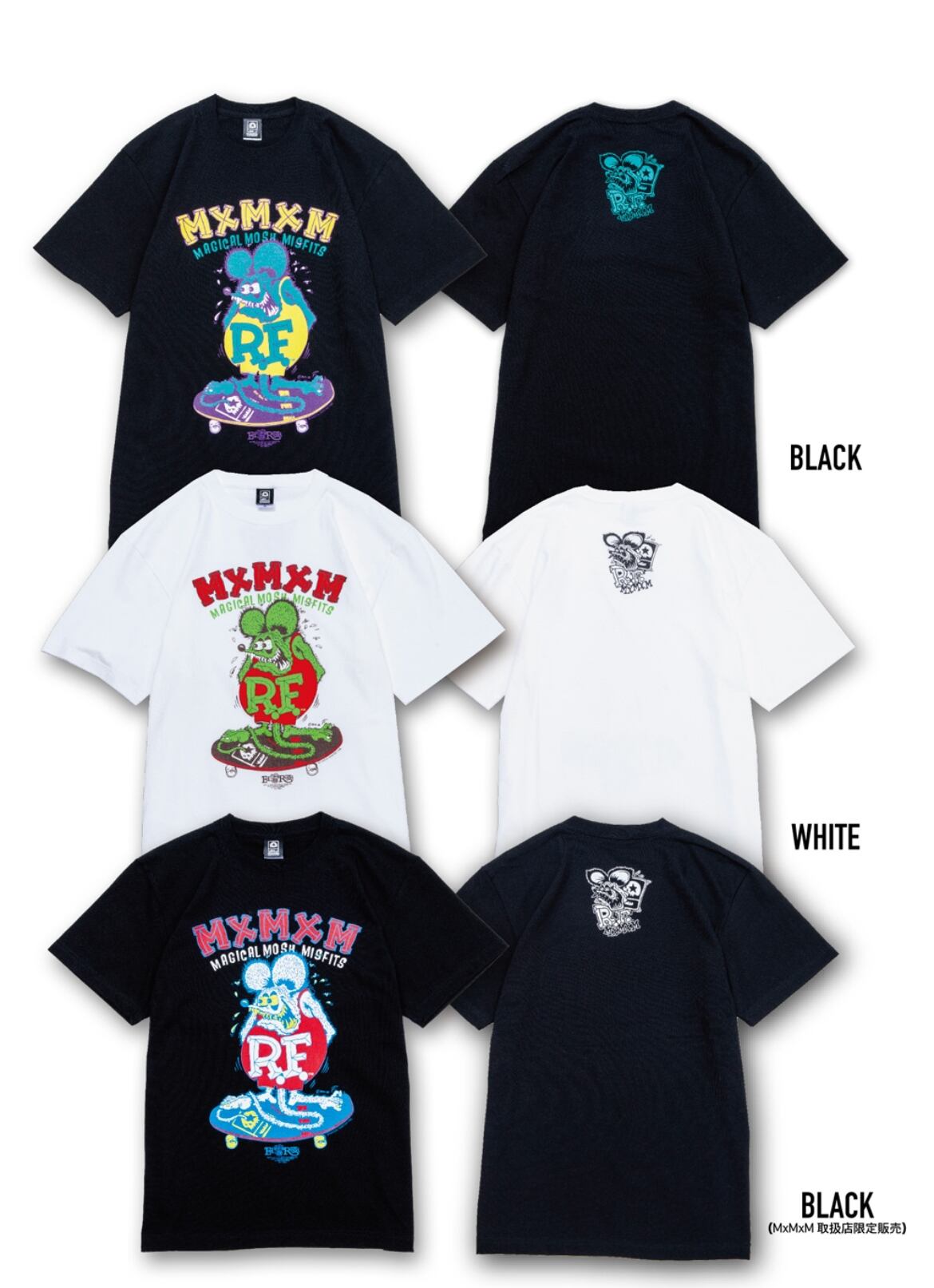 RATFINK x MxMxM “MAGICAL MOSH RATFINK” TEE | バイシクルショップ