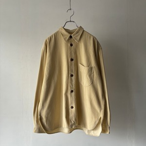 -GIORGIO ARMANI- ~00's corduroy shirt