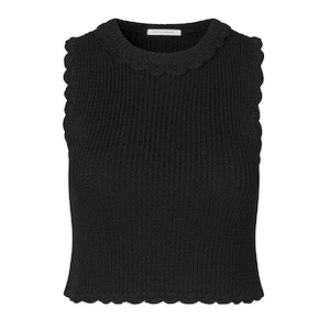 CECILIE BAHNSEN　VIMONA VEST　BLACK