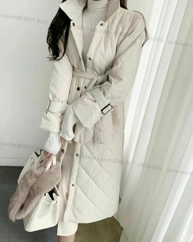 中綿キルティングコート　AJ22262-8911