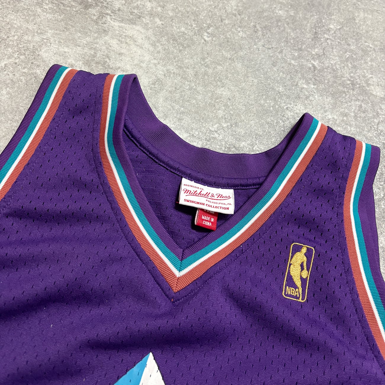 Karl Malone 【Utah Jazz】 Game Shirt. Mitchell & Ness | am3:41