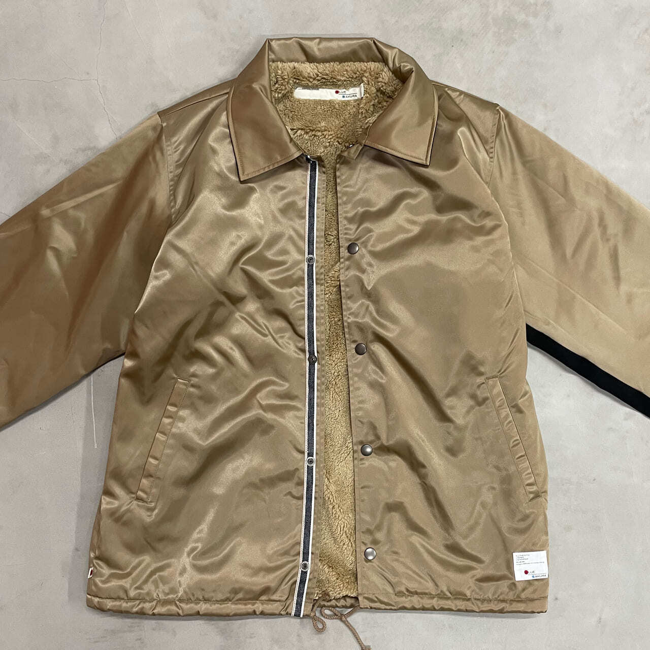 COACH JACKET / BEIGE | BLUE SAKURA JEANS 公式サイト