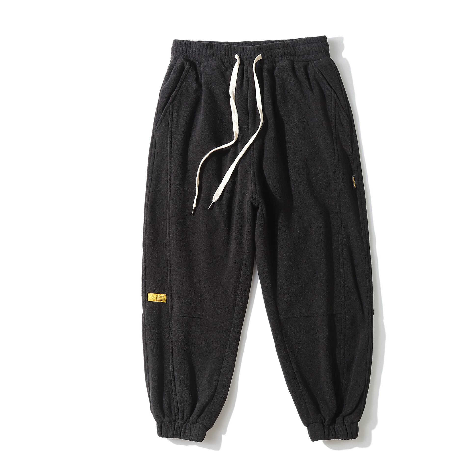 【新作】【送料無料】 Yidao Vintage Winter ese Loose Boys All-match Solid Color Drawstring Elastic Tie ThickPants-アリババ エラスティック 伸縮 ウィンター 冬物 ソリッドカラー ビンテージ hip6-161116667310559