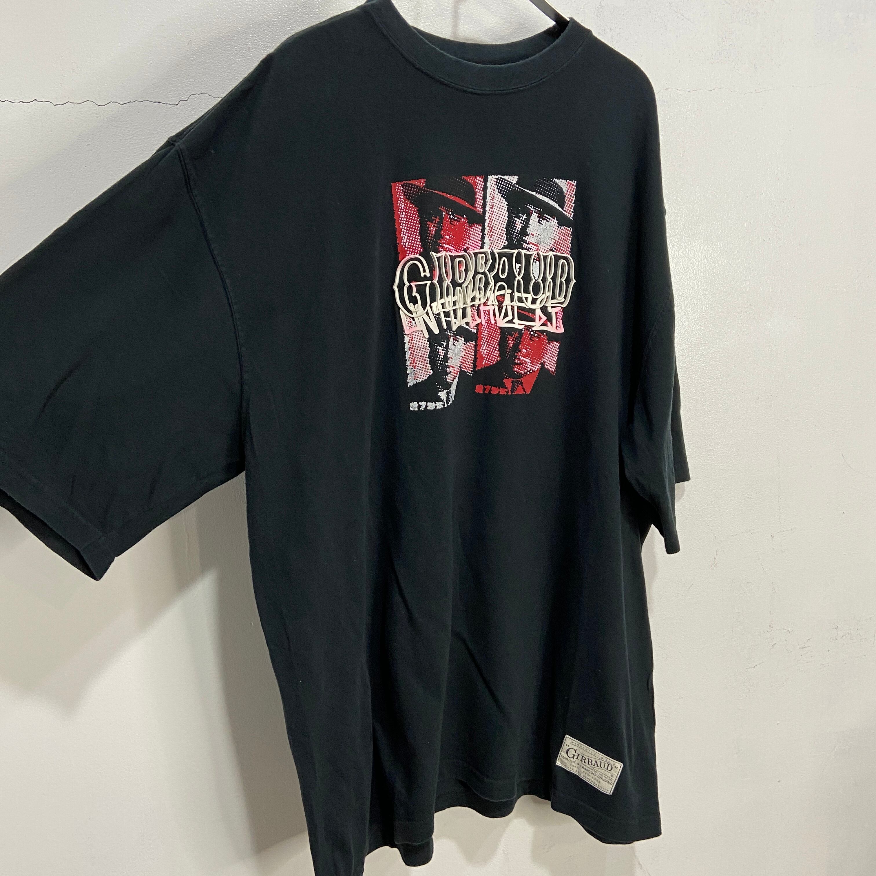 マリテフランソワジルボー ラバープリントTシャツ ビッグ 黒 XXL