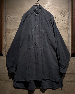 【Caka】20's〜30's Antique Linen Pullover Shirt