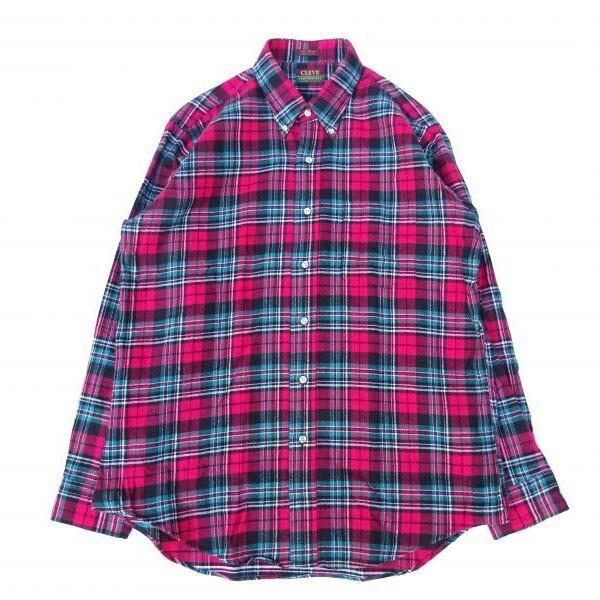 Deadstock CLEVE (クリーブ) 90's ライトフランネルシャツ D PLAID