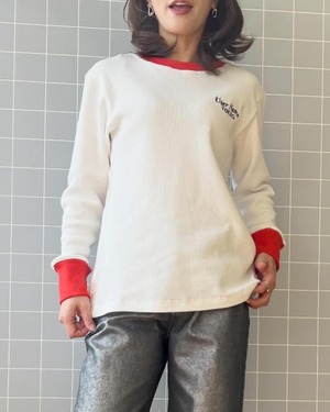 ミカーレミカーレ MICALLEMICALLE micallemicalle　ユーザーネームトウキョウ　ワッフルプルオーバー