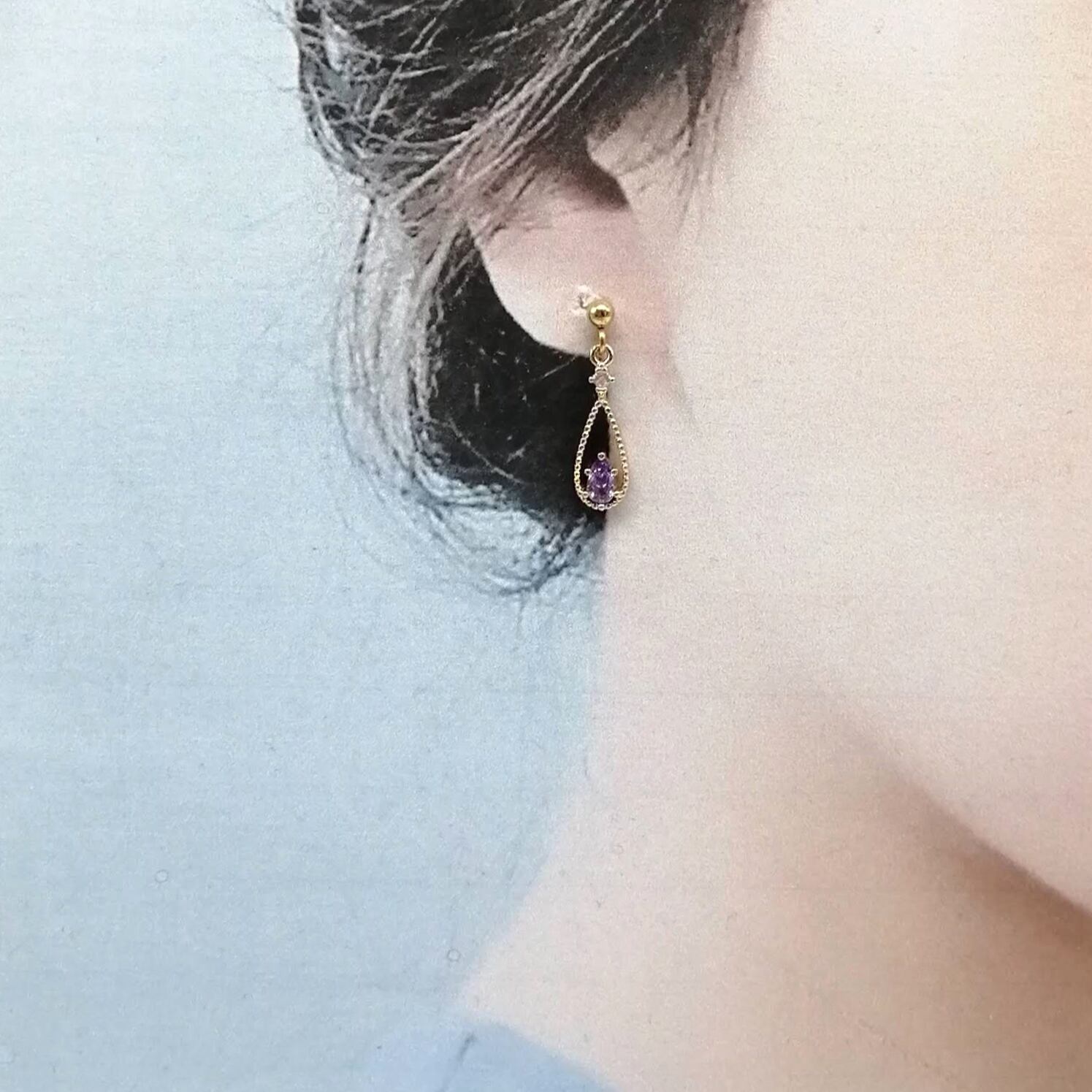 904】雫形のピアス／イヤリング 904】雫形のピアス／イヤリング