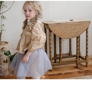 「予約販売」秋ロングリボンチュールスカートパンツ