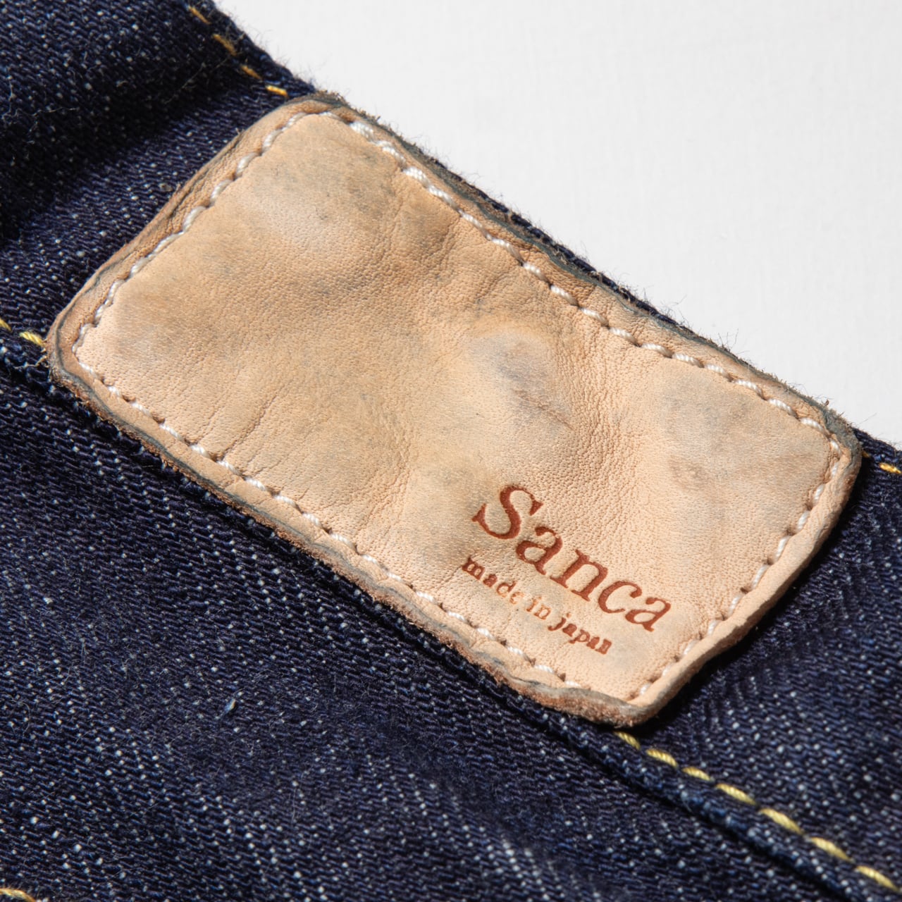 15.5OZ DENIM TAPERED 5P PT01 / Sanca サンカ テーパードデニム | PEPS