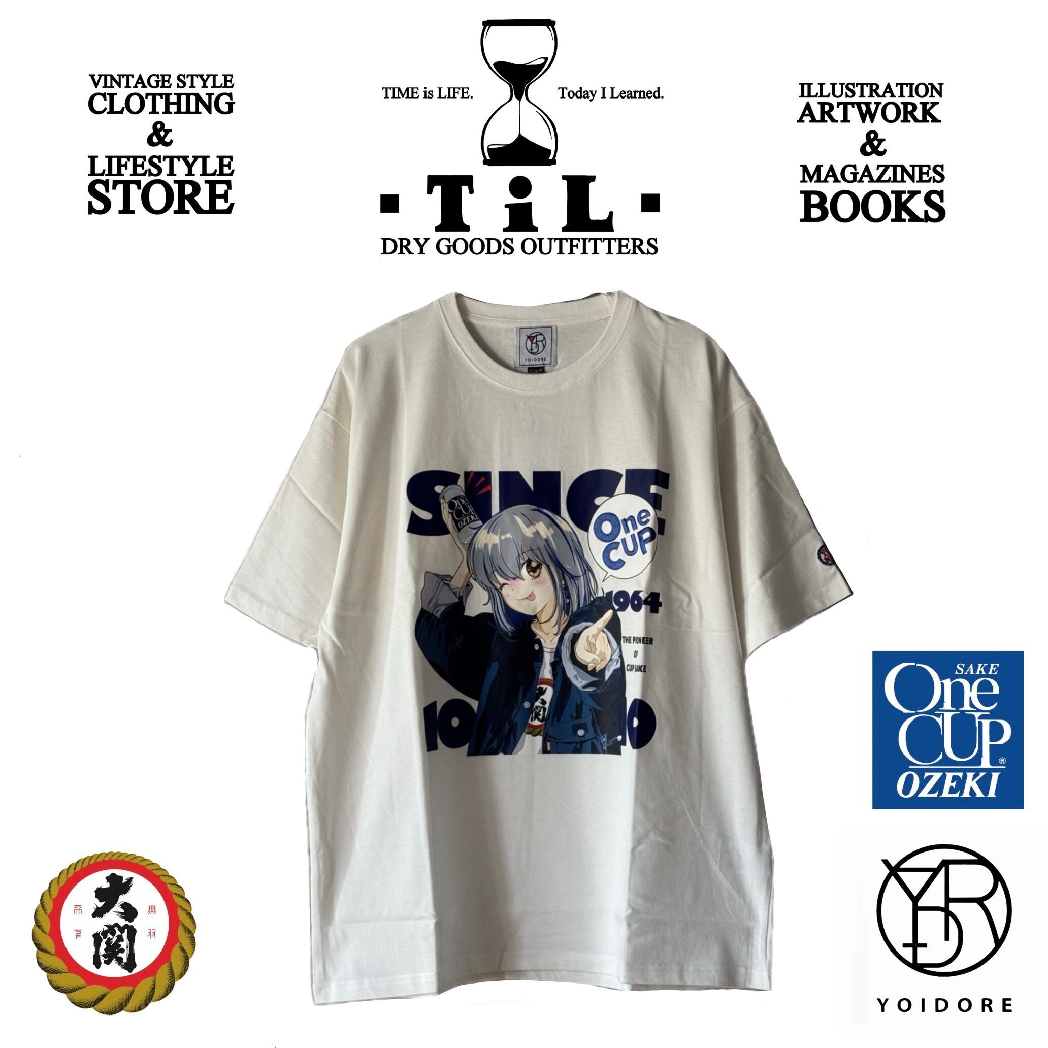 ワンカップ大関×YOIDORE(ヨイドレ) どれみちゃんTEE - White | TiL