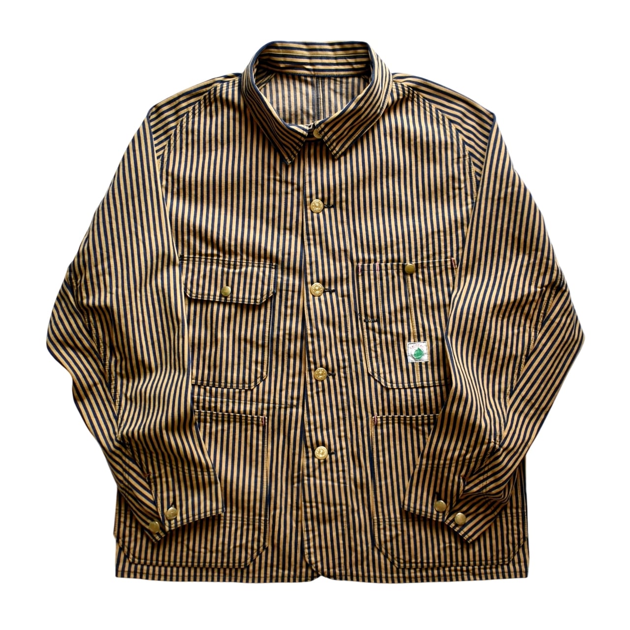 TCB jeans / Cat Head Jacket Brown Hickory - キャットヘッド