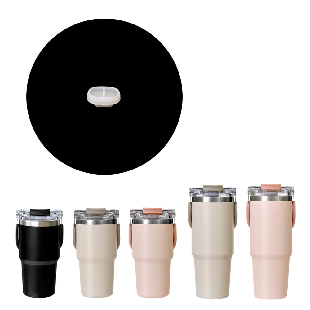 ​【ダンパー新品】Westone W40 汎用軸対応/大量ピース付/2週間保証 K-10954_K-11027 【直飲み栓パッキン】ハンドル付き2WAYタンブラー