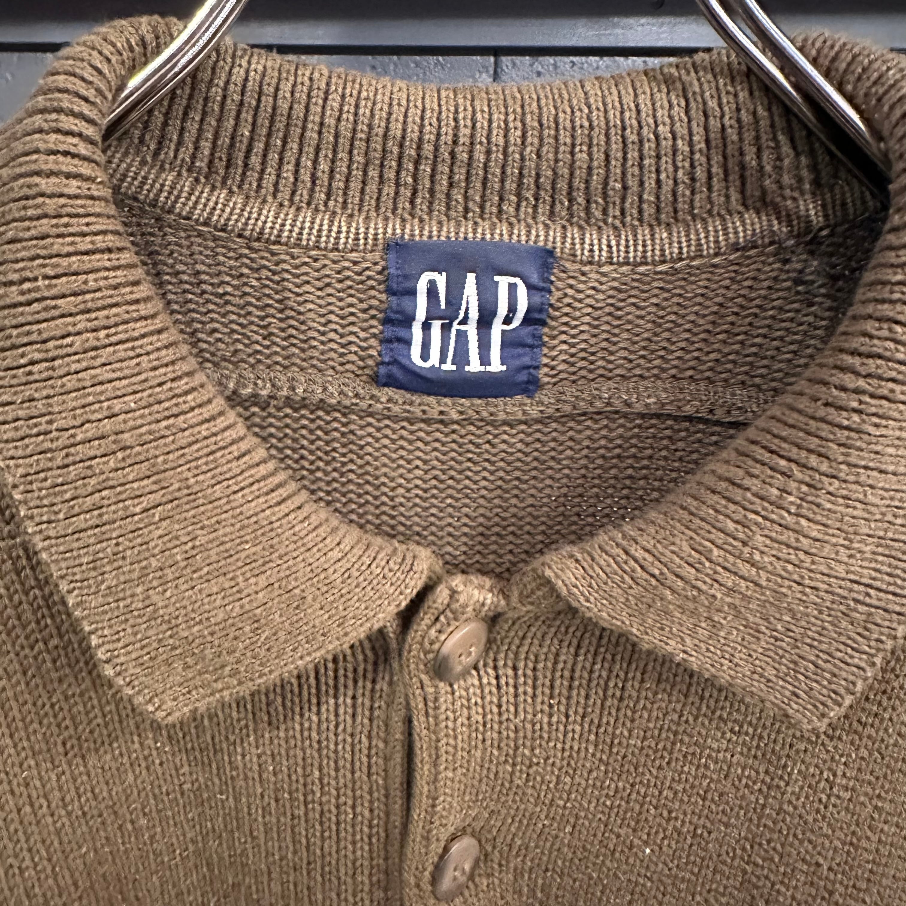 トップス 90s GAP cotton knit polo shirts 90s GAP Knit Polo Shirt | VOSTOK
