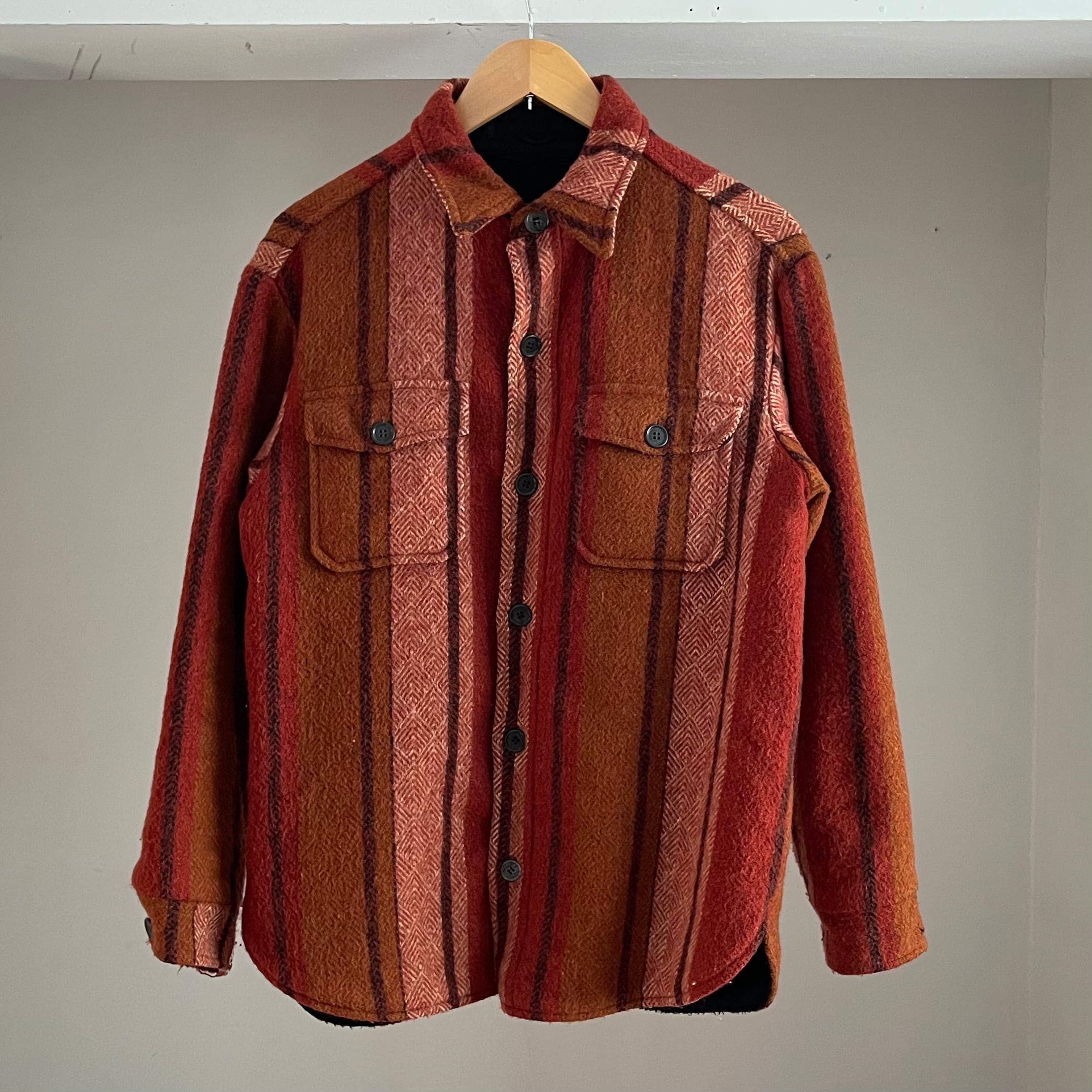 【Sz: L?】60's Lee Wald Wool Jacket