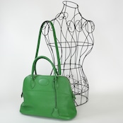 Hermès エルメス ボリード 31 トリヨンクレマンス  バンブー ２way ハンドバッグ  シルバー金具 □R:2014年