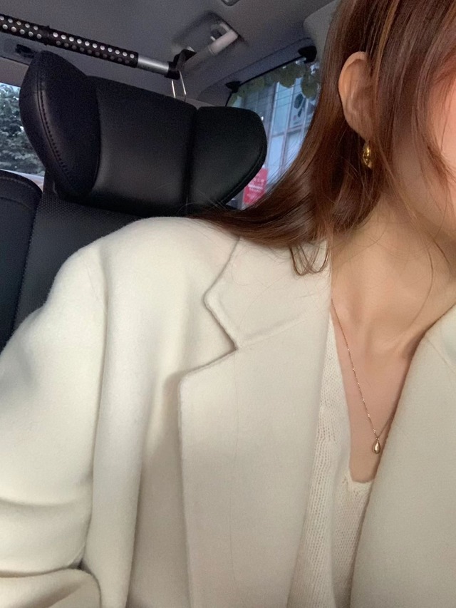 (OUNCE) bruni double half handmade coat / 2color