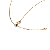 【MARKET】SINGLE STONE NECKLACE 0150