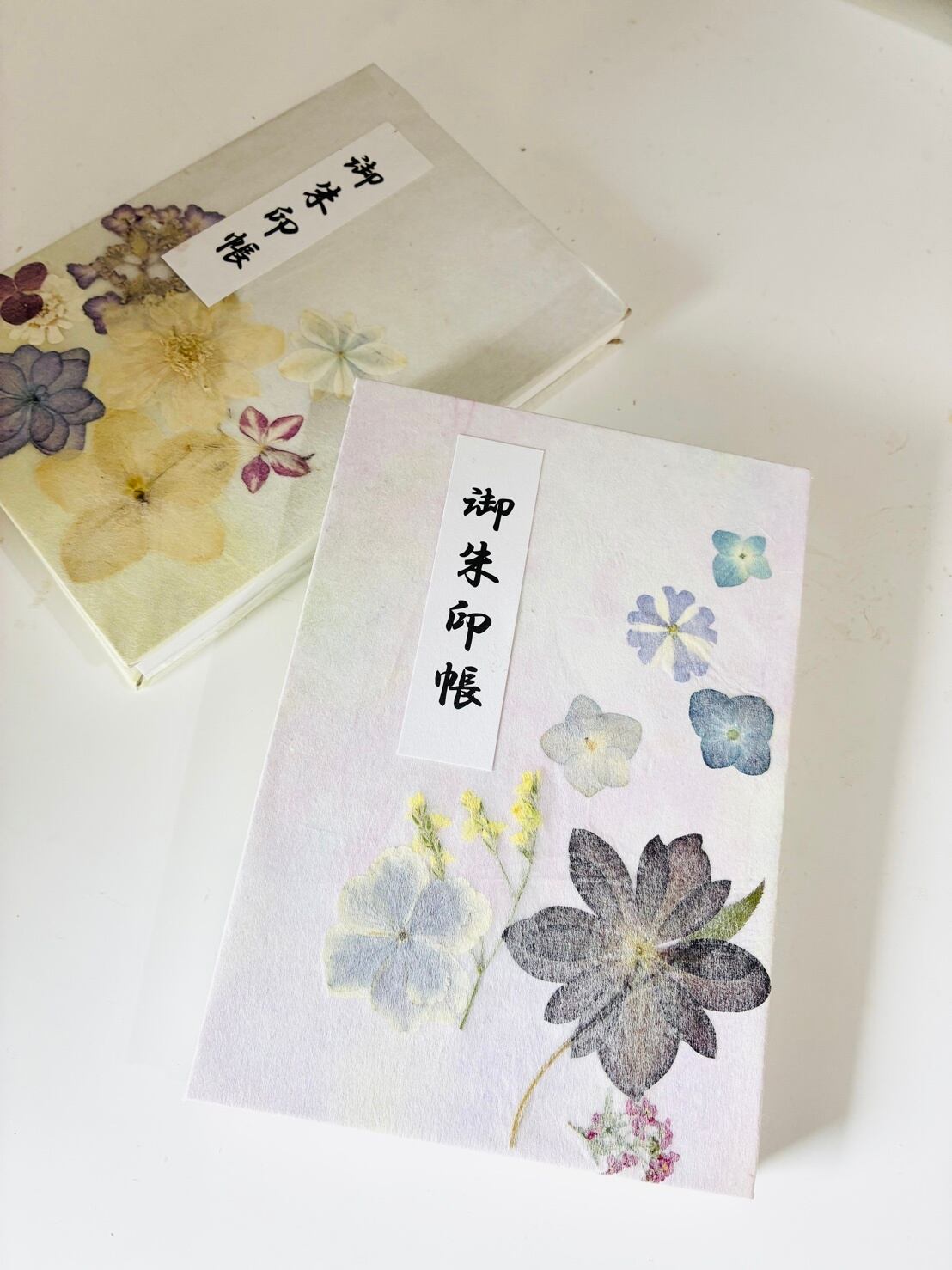押し花 額 立原道造詩 挿絵「夏の弔い」 花と言葉の詩画集（ポプラ社刊