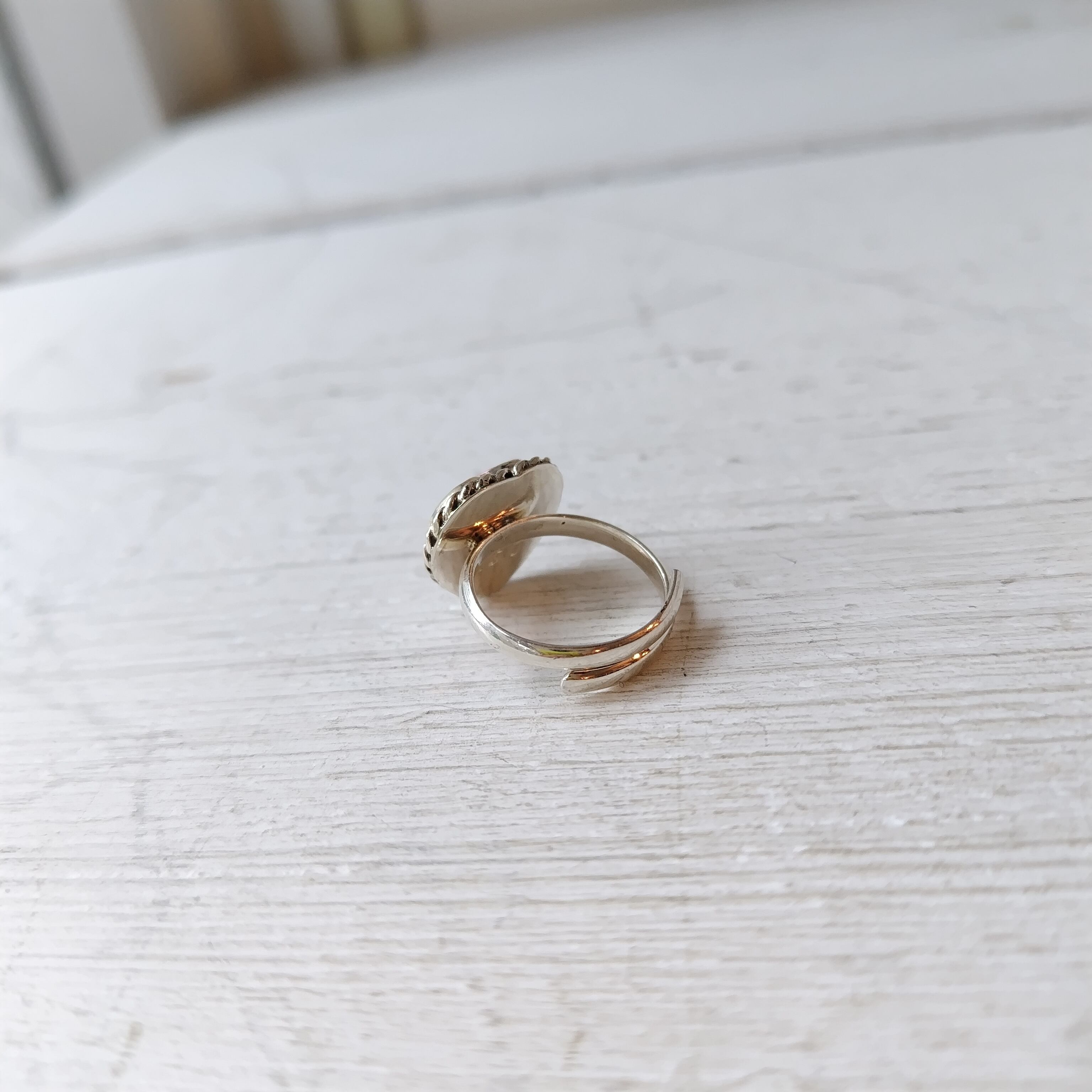 12号前後フリーサイズ ナバホ PINK CONCH SHELL ハート シルバー 12号前後フリーサイズ ナバホ PINK CONCH SHELL ハート シルバー