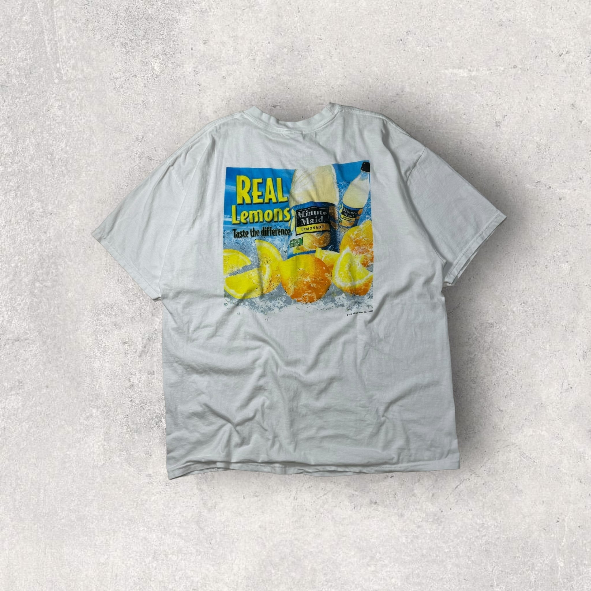 "90's Minute Maid" lemonade promo t-shirt