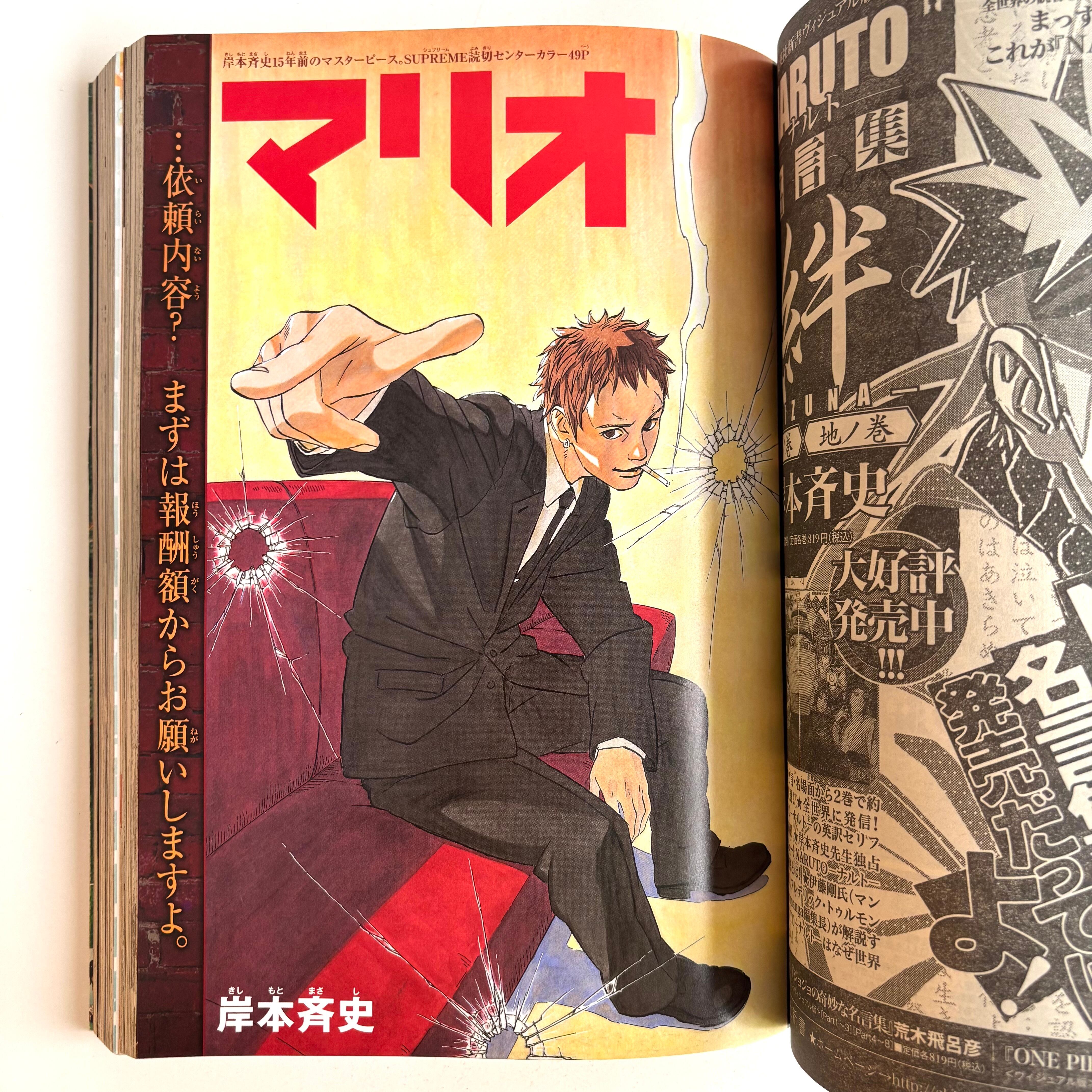 ジャンプSQ 2013年 6月号 集英社 岸本斉史 『マリオ』単行本未収録