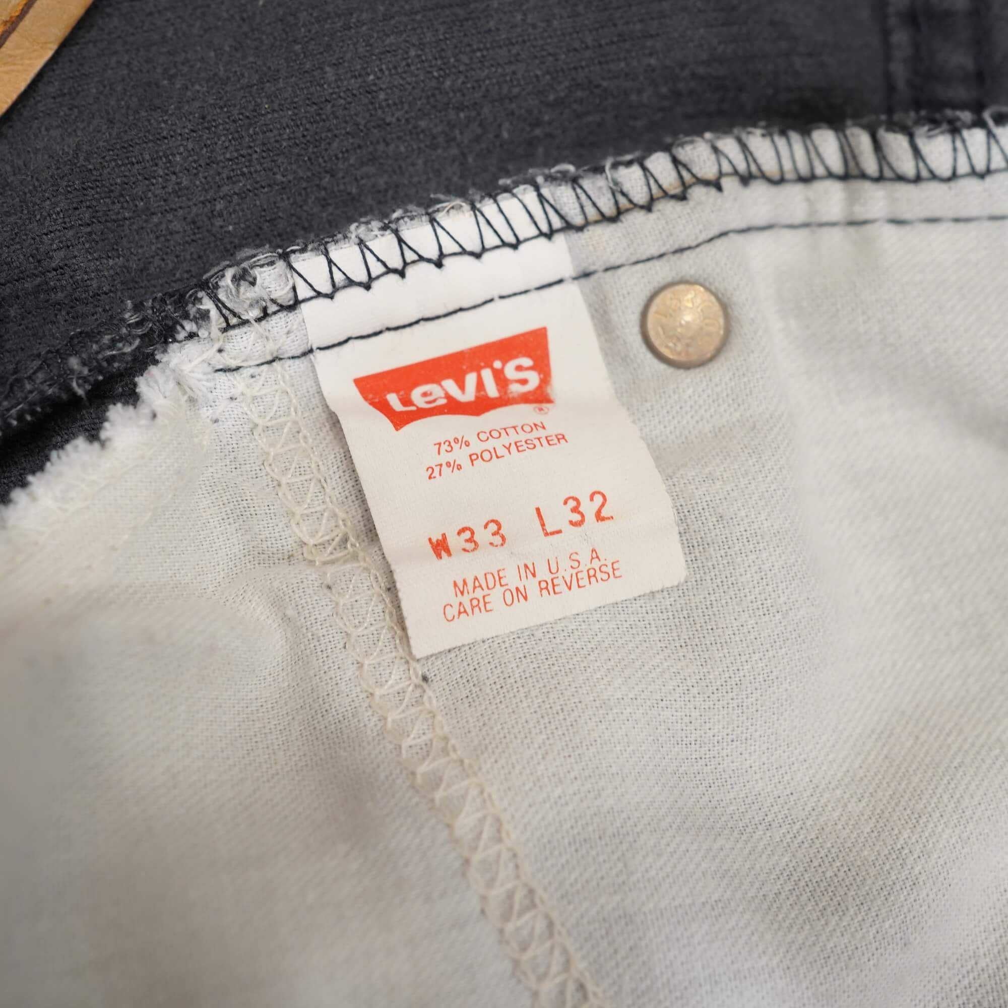 90s Levi's 517-1558 ブラック コーデュロイ パンツ W33/levis