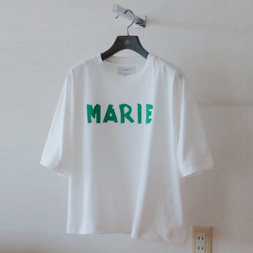 MARIED'OR (マリードール)　ハケ目タッチプリント　ルーミーレタード　Tee