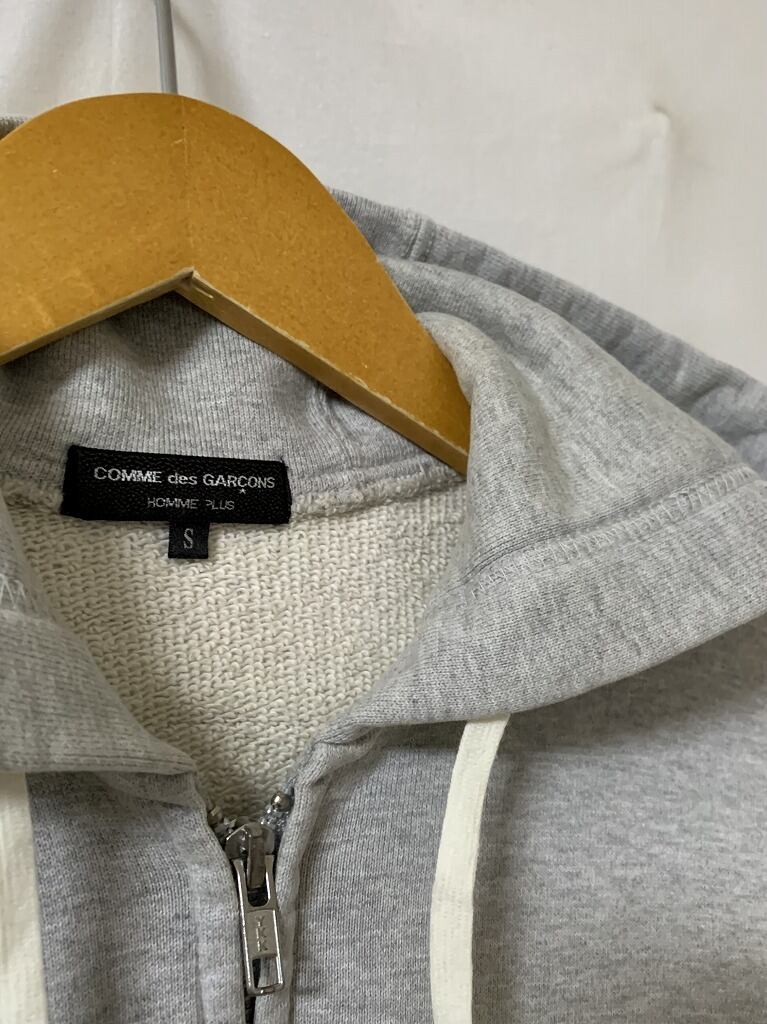 Design Zip-Up Print Hooded Sweat Shirt "COMME des GARÇONS HOMME PLUS"