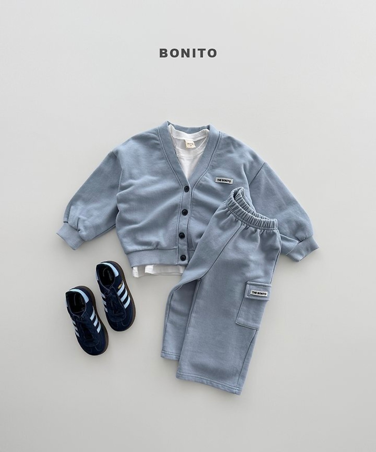 【取寄/韓国直送】BONITO 26/AT コットンブイカーディガン|夏服|韓国子供服
