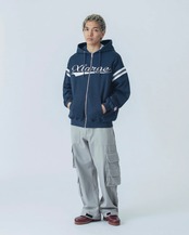 【XLARGE】LINE ZIP UP HOODED SWEATSHIRT【エクストララージ】