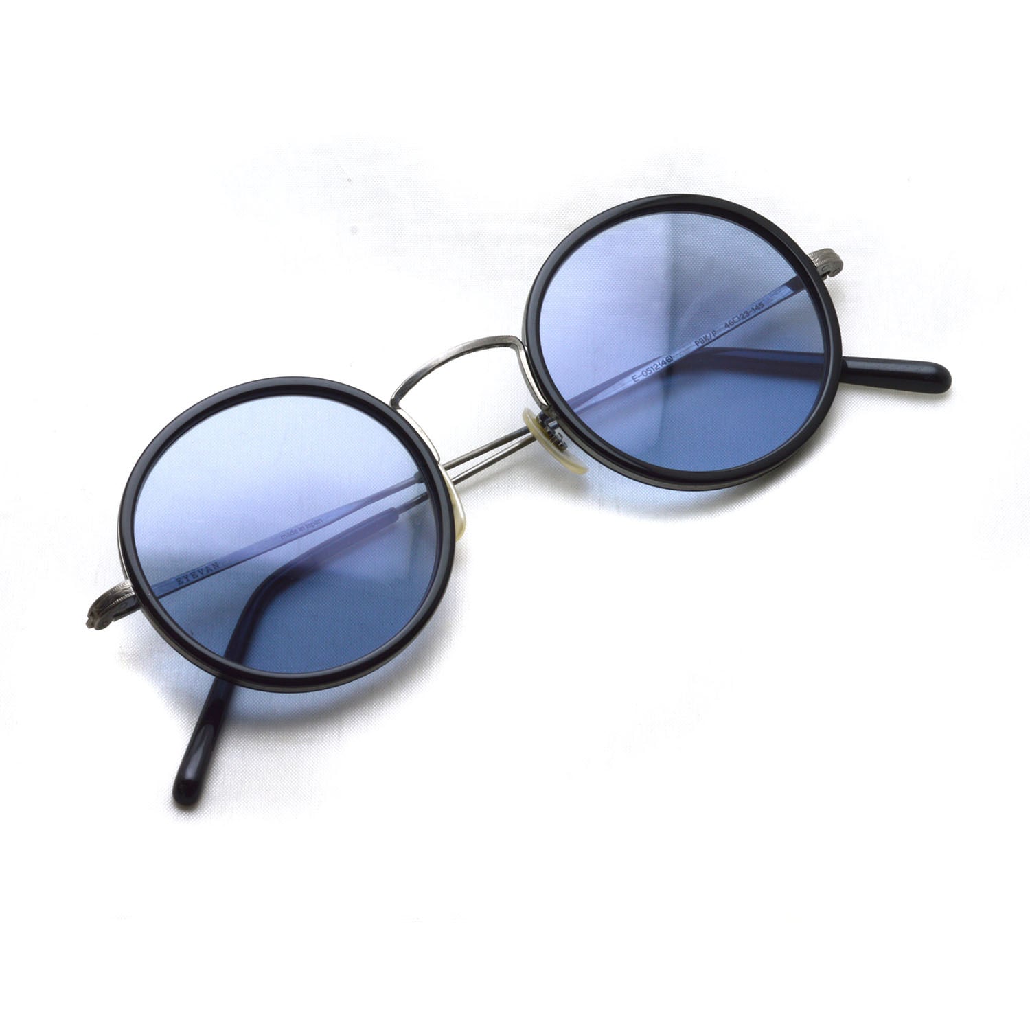 EYEVAN / E-0512(46) SUN / PBK/P - Lt.Blue ピアノブラック