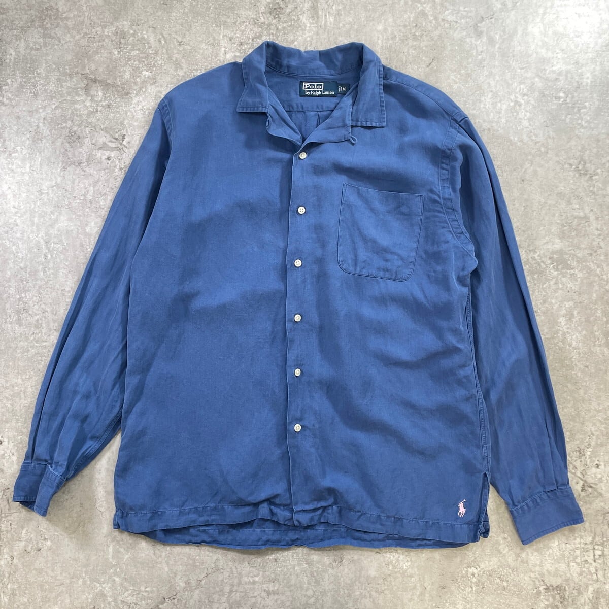 90年代 Polo by Ralph Lauren ポロバイラルフローレン オープンカラー