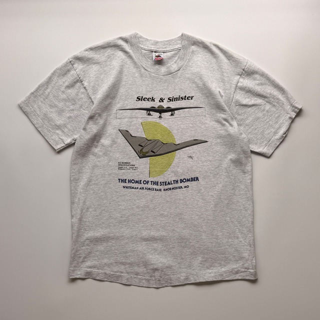 USA製 B-2 Bomber Specifications Tee made in USA Tシャツ
