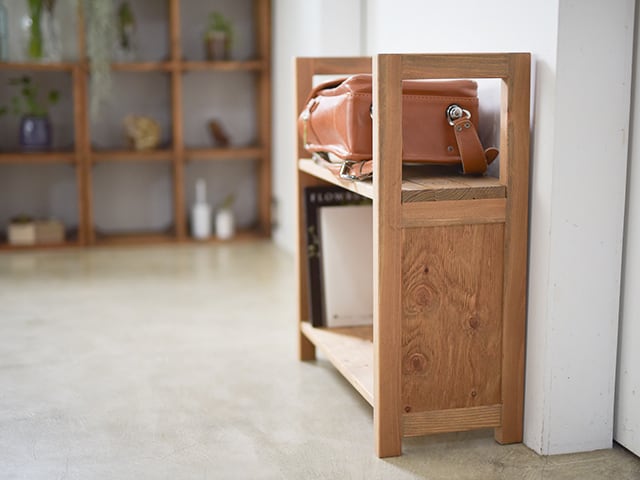 ランドセルラック　no3410　　ナチュラル 日本製］たっぷり収納できるランドセルラック（ランドセルラック