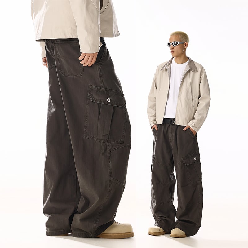 MEBXX多ポケットワイドカーゴパンツ | mblueshop