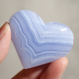 ブルーレースアゲート / ハート