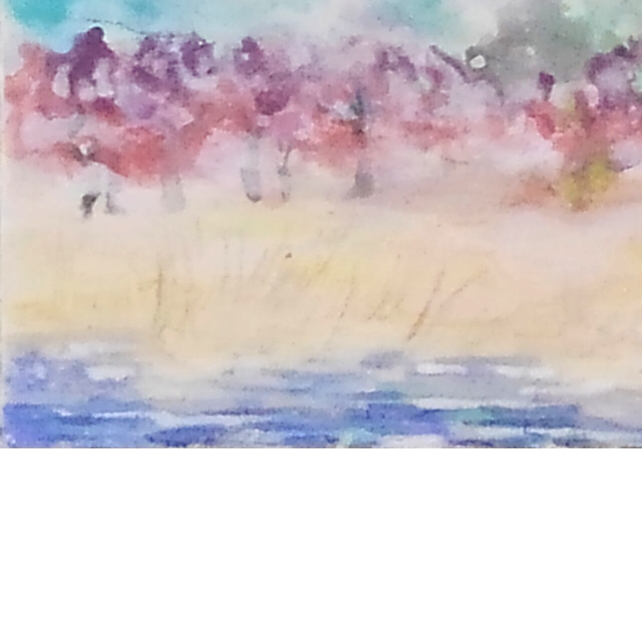 日本画 ｢不忍池の春｣ | Kenro Art