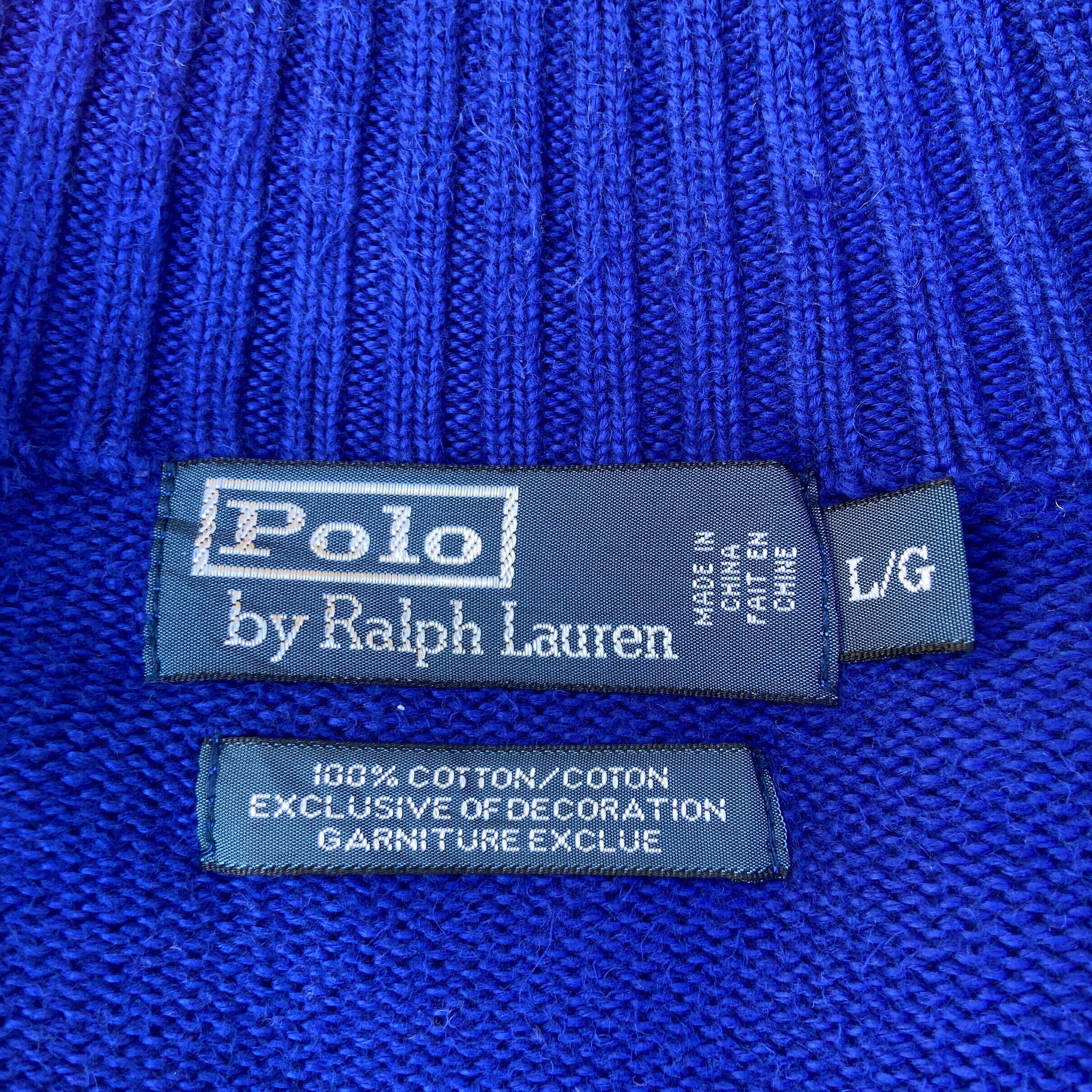 Polo by Ralph Lauren ポロバイラルフローレン ハーフジップ ニット
