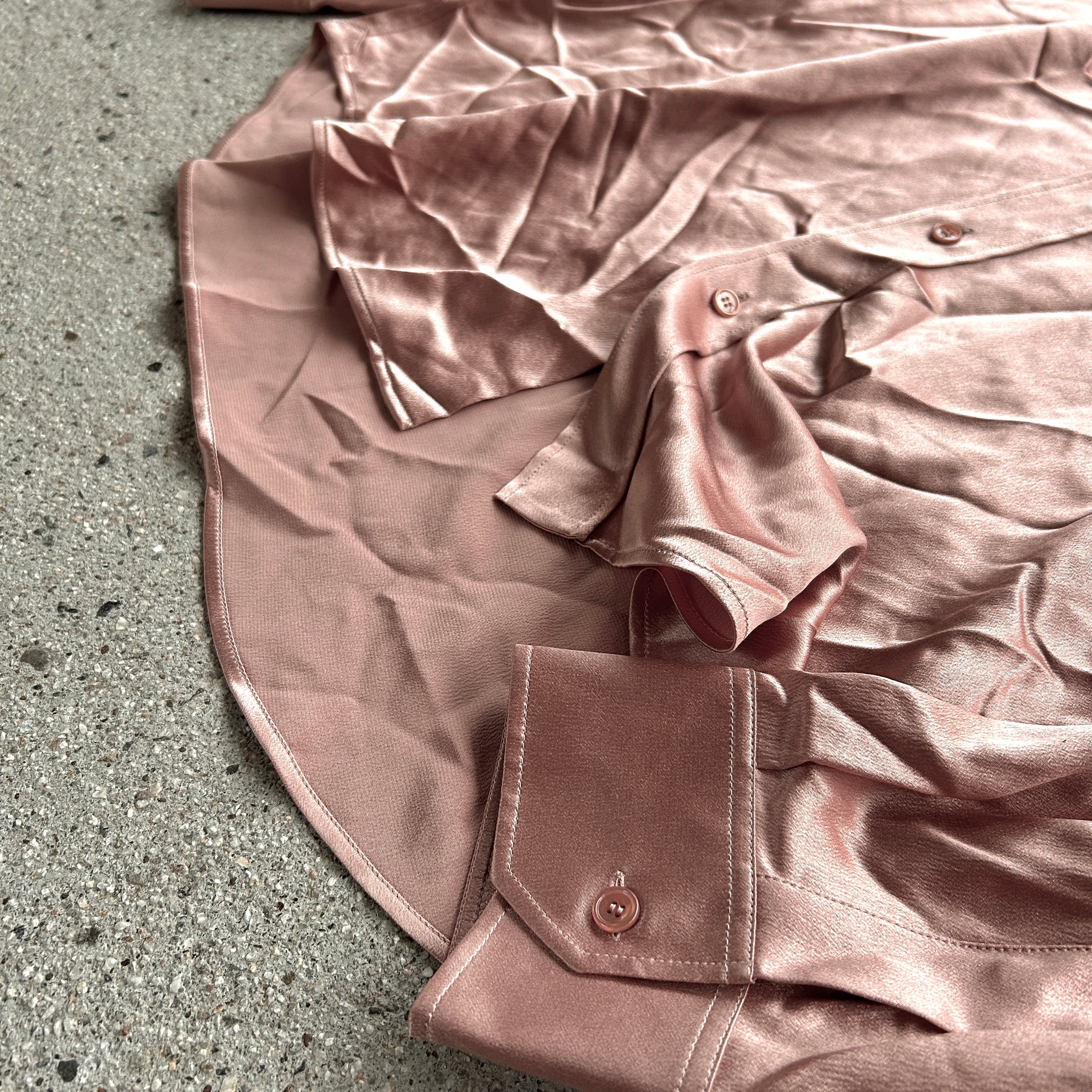 CELINE Satin Silk Shirt 23SS セリーヌ サテン シルク シャツ エディ