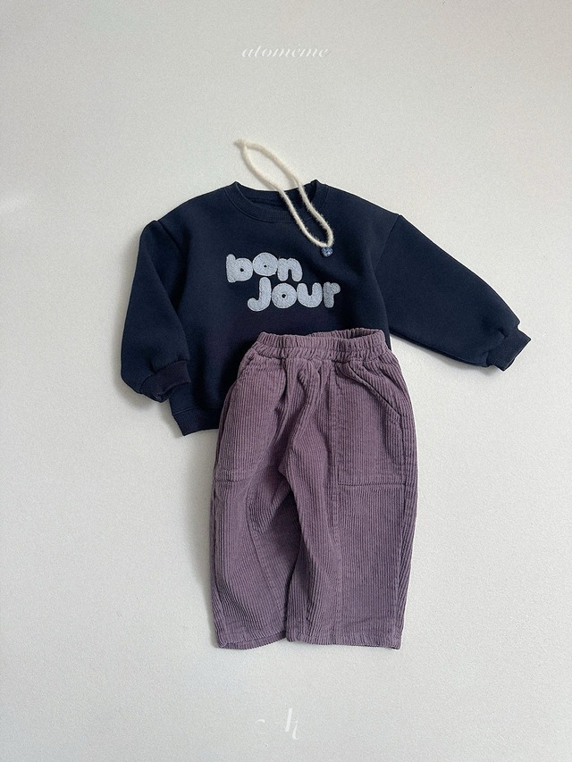 【予約】　Bonjour sweat shirt