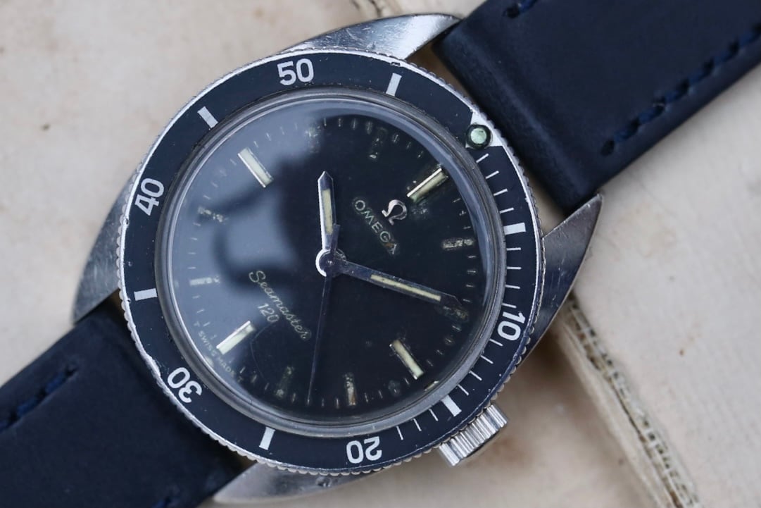 OMEGA】 1960's オメガ シーマスター120 ボーイズサイズ グレー